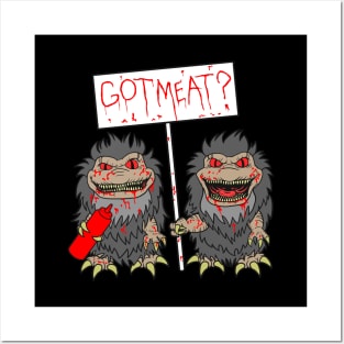 Critters BBQ (w/ketchup) Posters and Art